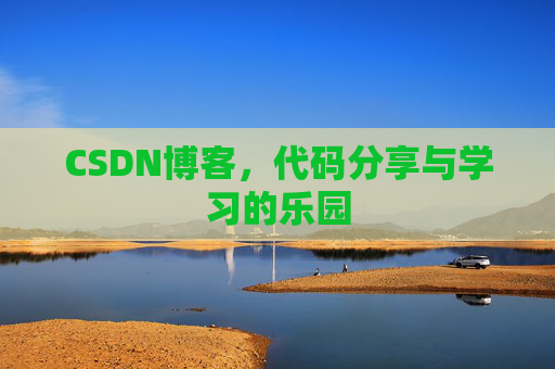 CSDN博客，代码分享与学习的乐园